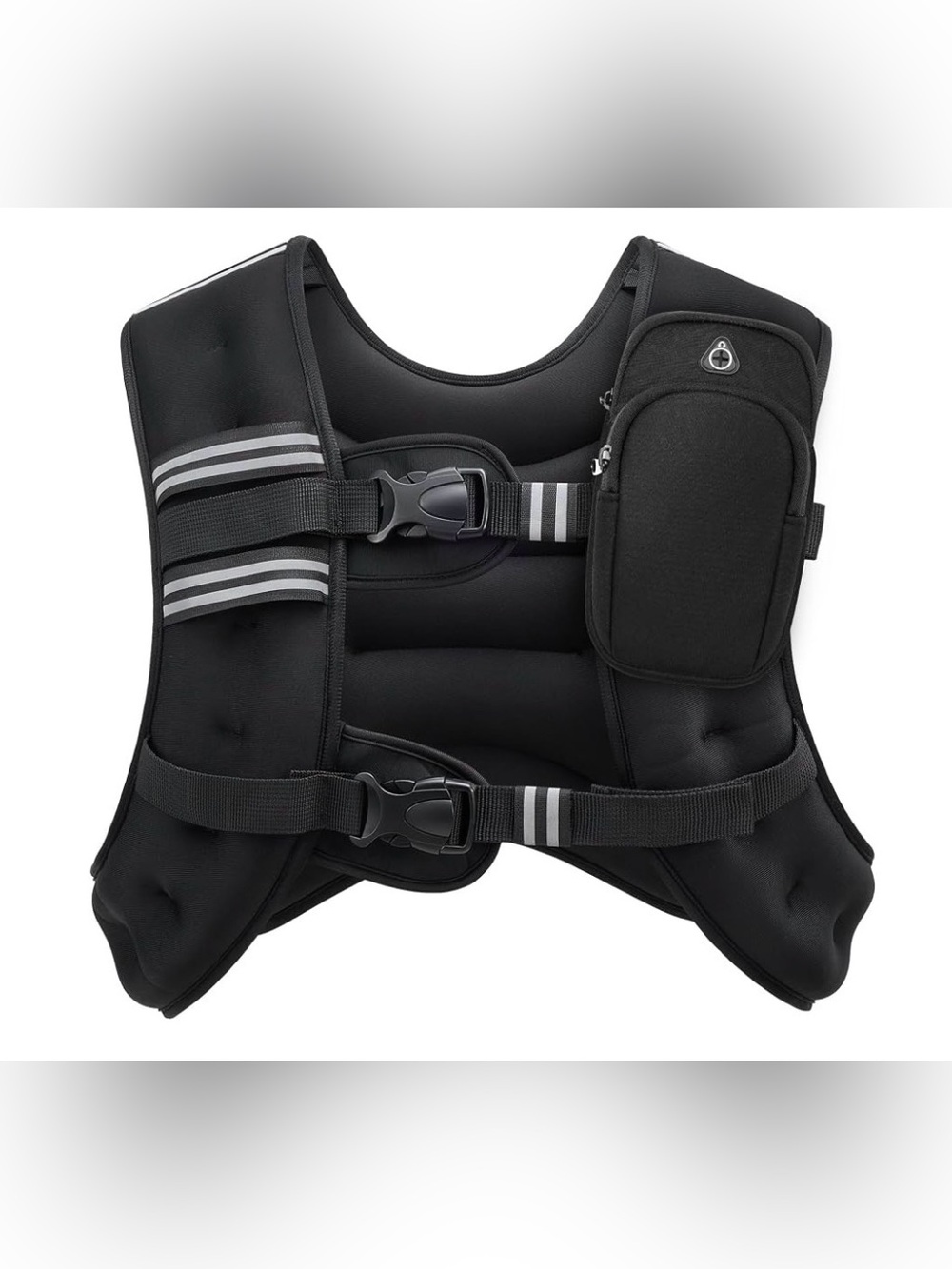ZELUS Weighted Vest, 6lb Weight Vest with Reflectiv